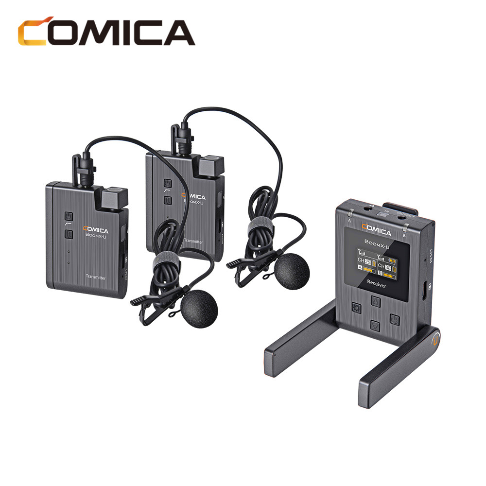 ( PRE-SALE) Comica BOOMX-U Broadcasting-Level Multi-functional Mini UHF Wireless Microphone