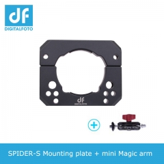 Spider-S Mounting Plate+mini magic Arm