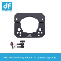 Spider-S Mouting plate+7'' Magic Arm