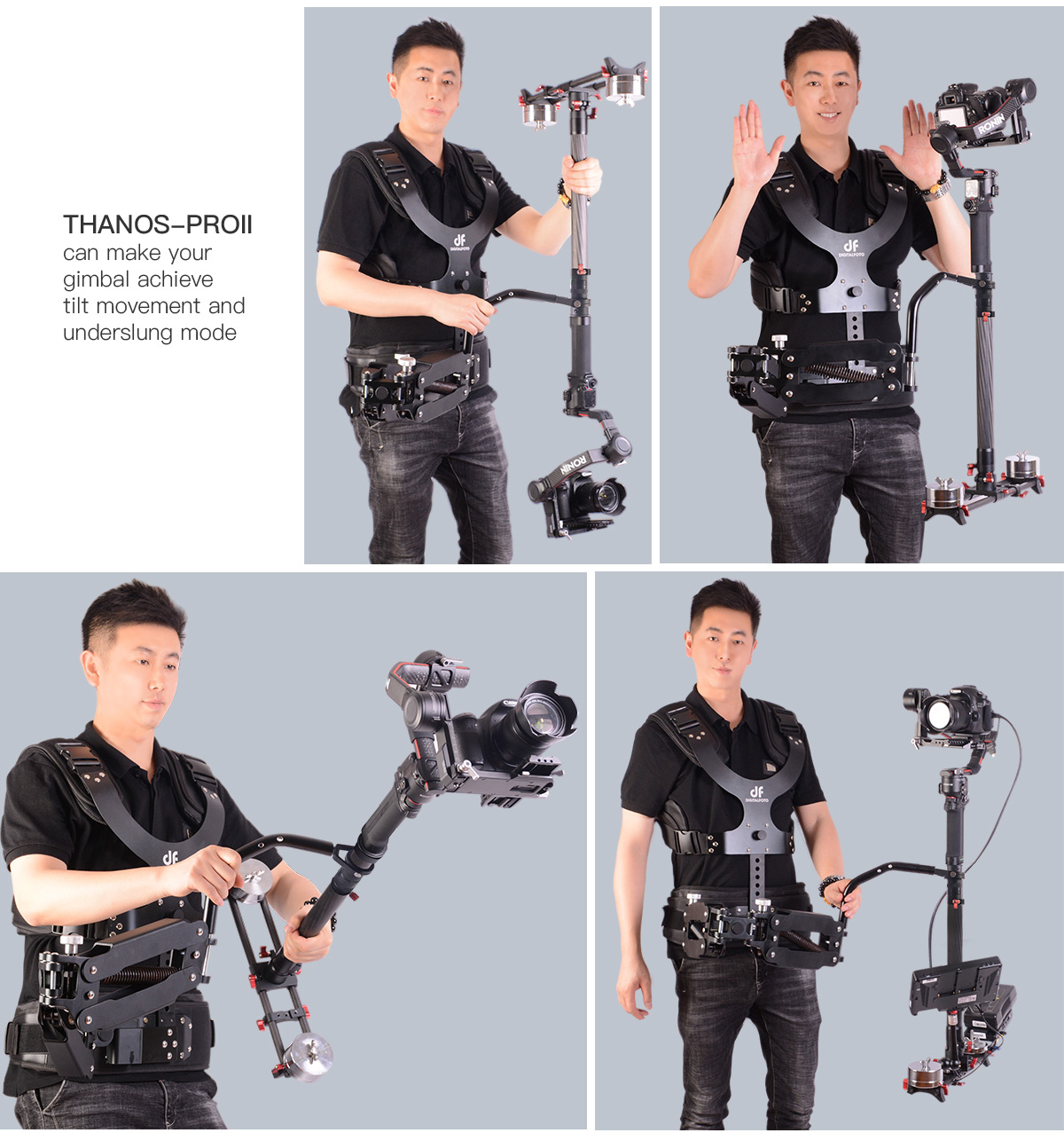 DIGITALFOTO THANOS PROII Steadicam Gimbal Supporting System,Fake