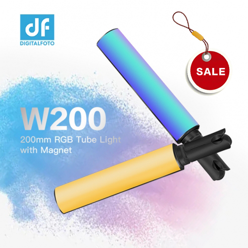 DigitalFoto W200 , 200mm RGB Tube Light with Magnet 7W