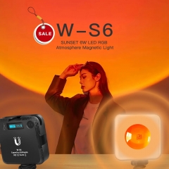 DigitalFoto  WS6     Sunset Projection Lamp, Night Light Projector Led Lamp, LED RGB Atmosphere Light