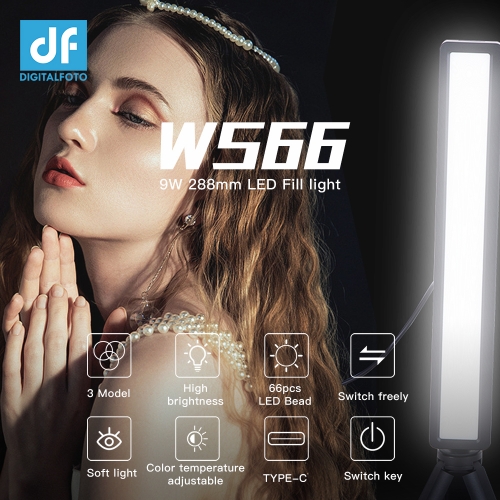 DIGITALFOTO WS66  9W 288mm LED Fill light