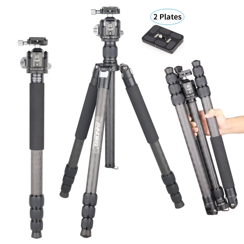 RT85C Carbon Fiber Camera Tripod with N44 Ball Head