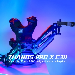 THANOS-PROXC3II  （Soft Bag）Universal Gimbal Supporting Vest Steadicam System With angle adjustable and tiltable Gimbal Adapter Fake Trinity