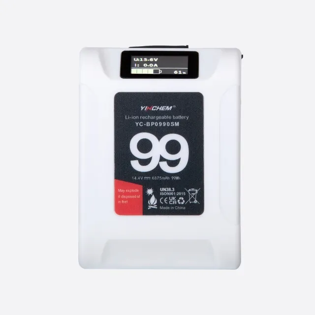 YINCHEM 99Wh V Mount/V Lock Battery (White)