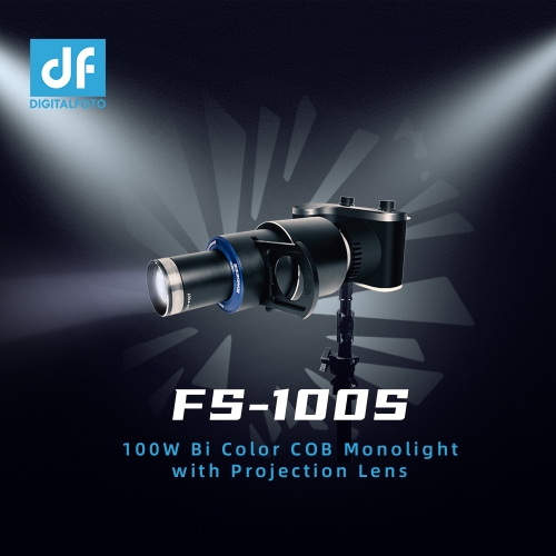 FS-100S 100W Bi Color COB Monolight with Projection Lens