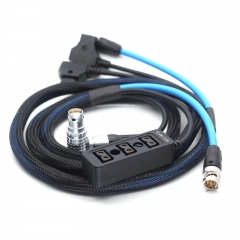 AR27 2m D-Tap to 8-Pin LEMO power cable for ARRI ALEXA mini/Amira +Canare SDI Cable+D-Tap Splitter Cable
