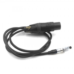 AR40 1m ARRI ALEXA MINI audio cable, Mono audio cable, small 5-pin to XLR 3-pin