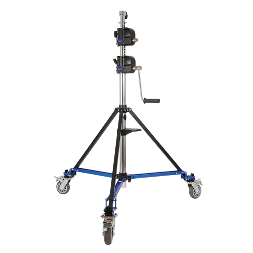 MFC-3950D  2 Sections 50kg Payload Wind-Up Stand with Braked Wheels