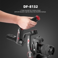 DF-8132  L-Plate bracket for Camera Head ZHIYUN Weebill S DJI RS2 RSC2 RS3 RS3PRO Gimbal