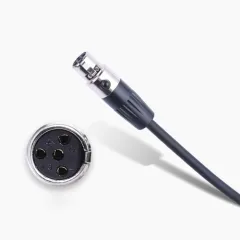 ZZ04  Straight 1.5m D-Tap to Mini XLR 4 Pin Power Cable for TVLOGIC Monitor