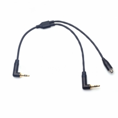 AR59 30cm Timecode and Microphone to Camera Audio Y-type Cable