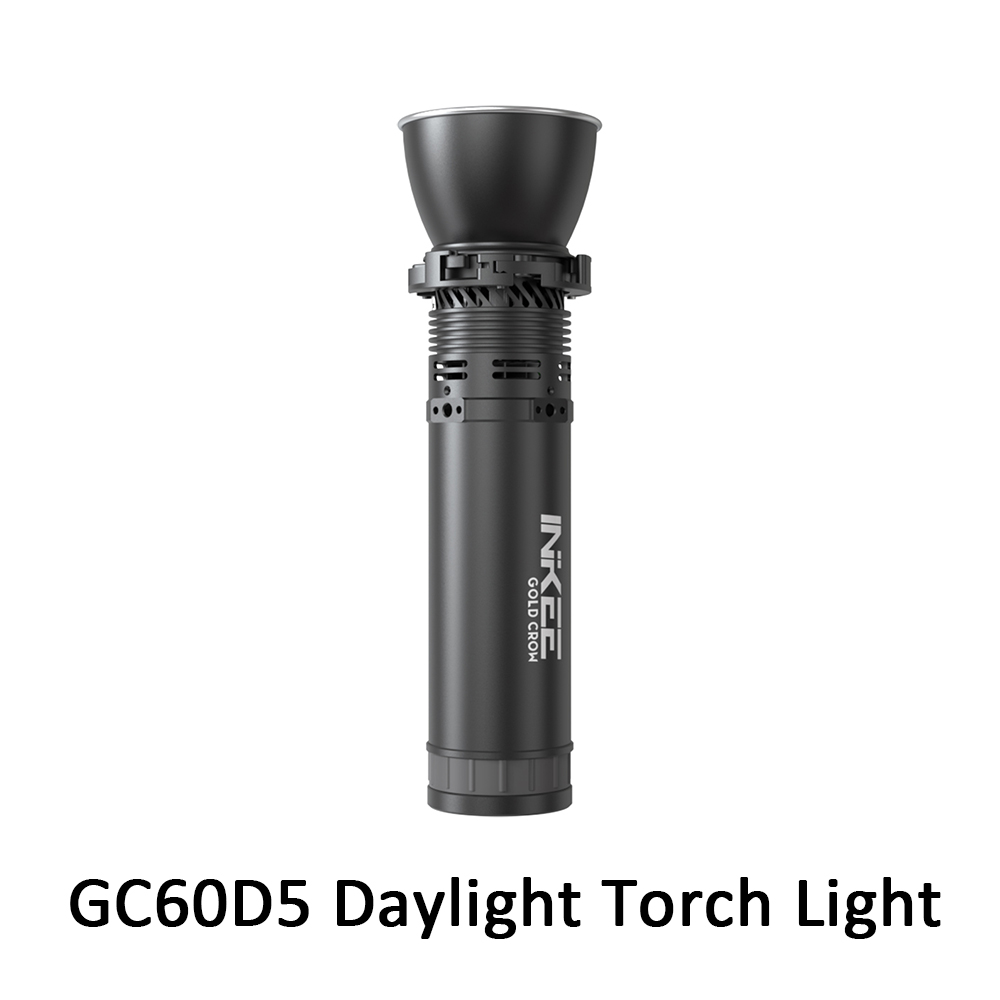 GC60D5 GC60X5 GC60 Rainproof Daylight/Bi Color 60W Power Torch LED 