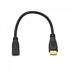 HDMIM-MICROF 0.2m Standard HDMI Male to Micro HDMI Female