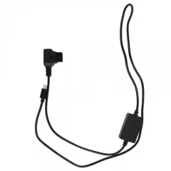 PD-CD01V  1m D-TAP(Input) to USB Type C(Output) PD Quick Charger Cable for Smartphone LED Light