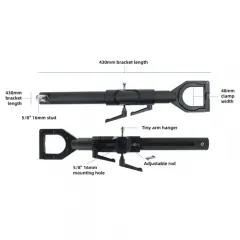 DP02 Padded Docking & Balance Bracket Station for Stabilizers & Accessories