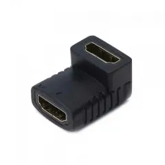 H05 Right Angle HDMI Female to Female Coupler