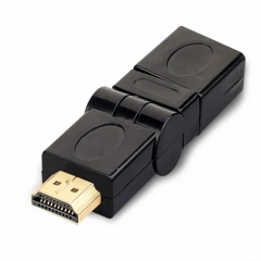 H01 360° Rotating HDMI Male to Female Adapter