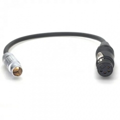 AR68N 60cm Tiffen Steadycam M2 2B3 Pins to Neutrik XLR 4 Pins Female Power Cable for SONY Venice