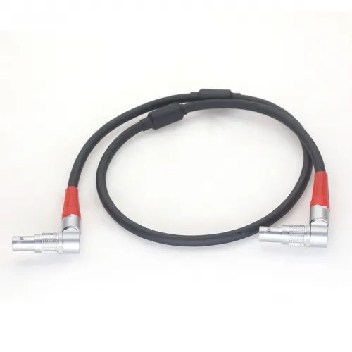 AR83 30cm 60cm 1.2m AR83 Rotatable Plug 4 Pin Right-angle 4 Pins ARRI WCU-4 wireless follow focus motor Cable LBUS Cable