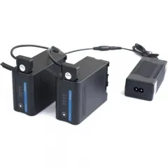 AR72 3A 16.8V Output Fast Charger Adapter with Dual D-Tap Output for V Mount Battery