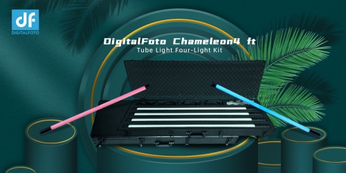 CHAMELEON4-4SET  CHAMELEON LED RGB TUBE Light 4 SETS With Aluminum Case