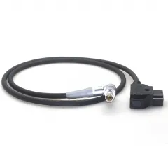 AR110 0.6m D-tap to 4 Pin Power Cable for ZACUTO Kameleon EVF Viewfinder and Monitor