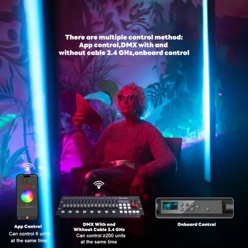 CHAMELEON2-SE CHAMELEON4-SE CHAMELEON RGB LED Pixel Tube Light