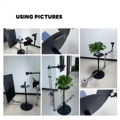 V360SE 2 Axis 360° Spinning Camera Rig Video Rotating Platform for Filmmakers & Videographers