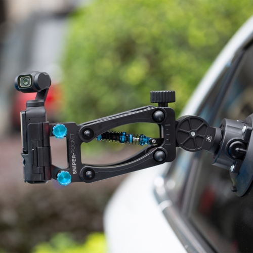 SNIPER-POCKET Z Axis Car Damping Spring Arm with Suction Cup for