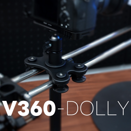 Dolly Wheel for V360V360SE 360° Spinning Camera Rig Video Rotating Platform for Filmmakers & Videographers