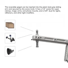 CINETREE GEAR TREE With Rolling Tripod Stand Mobile Studio for Content Creators Filmmakers Home Studio