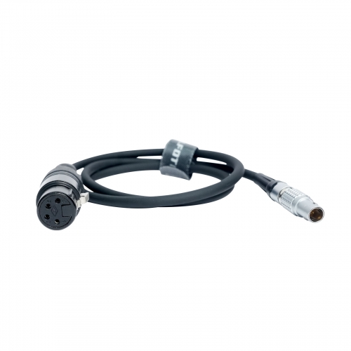 70cm 0B2 Pin Male to XLR 4 Pin Female Power Cable