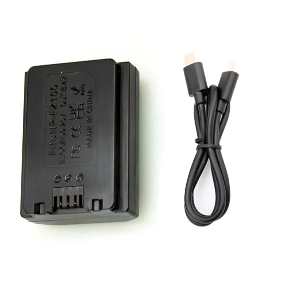 SONY FZ100 Dummy Battery with 0.5m USB C Power Cable