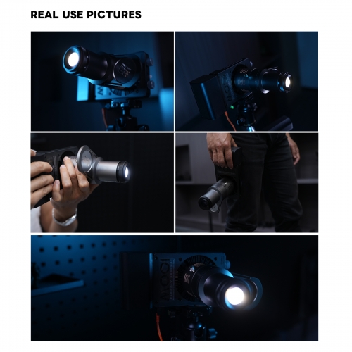 Mini Snoot Projection Attachment With Zhiyun/Ulanzi/Godox Mount