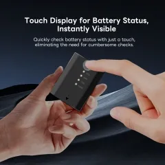 DF-PowerView100C Sony NP-FZ100 2600mAh Battery with USBC Power-Inand Battery Capacity Indicator