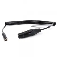 AR187 BMPCC 4K MINI XLR Male to XLR 3 pin Audio Cable for BMPCC 4K