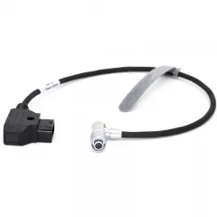 AR192 40/60/80cm to 2 pin right angle head to DTAP Head for BMPCC4K/6K camera