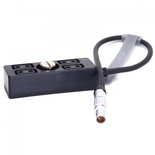 12V 0B2/0B3/0B4 pin 4*D-tap Power Splitter Hub with Fixed Screw for Movcam