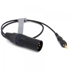 AR213 3.5mm TRS to 3 pin Male XLR Locking Audio Cable Senn heiser Headphone Monitoring Cable