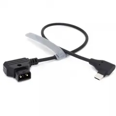 AR208 Coiled/Straight Type-C to DTAP  power cable  for Focus Pro/SDR，Tilta Nucleus N2