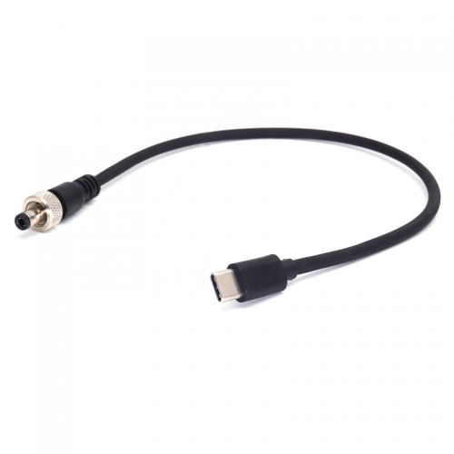 AR254 40/60/80cm DJI DJI RS3 4 Type-c Power Cable to DC2.5 with locking for wireless transmitter monitor