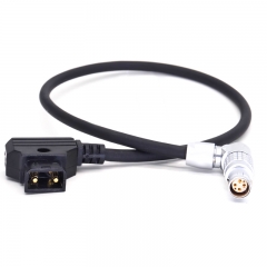 AR253 20/40/60cm D-tap to Right Angle Head 6 pin(4+2) Power Cable for DJI Transmission