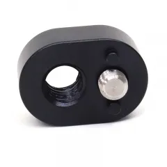 AR249 SamllHD monitor Adapter with 1/4" Screw with  Locating Pin to 3/8" Screw Hole