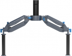 Ares-se Universal Gimbal Z Axis Spring Dual Handle Grip with Nato Clamp for DJI RS2 RS3 RS3PRO RS4 RS4PRO