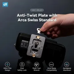 ARC-38L60 Anti-Twist Plate with Arca Swiss Standard