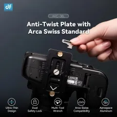 ARC-38L Anti-Twist Plate with Arca Swiss Standard