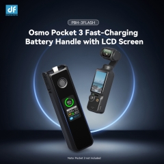 PBH-3FLASH Quick Charging Battery Handle with Color LCD Monitor for DJI OSMO POCKET 3