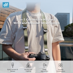3 in 1 Convertible Magnetic Buckle Wrist&Shoulder Strap System